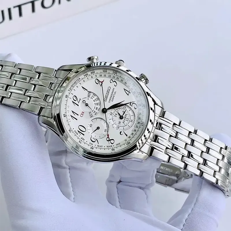 Seiko Neo Classic Chronograph Analog Men’s Watch- SPC251P1
